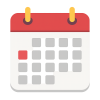 Imagen tipo emoji de calendario